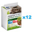 PERFECT FIT Natural Vitality maisiņi 72x50 g mitrā pilnvērtīga barība pieaugušiem kaķiem arī pēc kastrācijas mērcē ar okeāna zivīm un lašiem