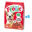 FROLIC Mini Naturally Irresistible 5x800 g Mazo šķirņu suņu barība ar svaigu liellopu gaļu, daļēji mitra