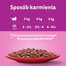 WHISKAS Adult saszetka 85g mokra karma dla dorosłych kotów w sosie z wołowiną