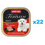 ANIMONDA Vom Feinsten Adult wołowina i serca z indyka 22x150g