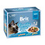 BRIT Premium by Nature Cat Delicate Fillets in Gravy Family Plate 12x85g mitrā barība mērcē pieaugušiem kaķiem