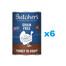 BUTCHER'S Original Recipe in Gravy, karma dla psa, kawałki z indykiem w sosie, 6 x 400g
