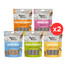 DOLINA NOTECI Smart Chews Mix 5 smaków 10x100g wsparcie w redukcji stresu, wsparcie funkcji poznawczych, wsparcie trawienia, wsparcie przy alergiach pokarmowych, wsparcie odporności, suszone przysmaki dla psa