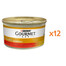 GOURMET Gold Casserole z wołowiną i kurczakiem w sosie 12x85 g