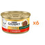 GOURMET Gold Adult Succulent Delights z wołowiną 6x85g