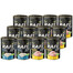 RAFI Cat Adult Mix smaków 12x400 g z dorszem i z kurczakiem, mokra karma dla kotów