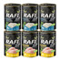 RAFI Cat Adult Mix smaków 6x400 g z dorszem i z kurczakiem, mokra karma dla kotów