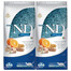 FARMINA N&D Ocean Cat Adult Cod, Spelt, Oats & Orange 2x10 kg