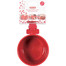 Zolux plastikinis dubenėlis pakabinamas 9,5 cm raudonas