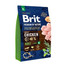 BRIT Premium By Nature Adult Extra Large XL 3 kg + 6 x 800 g BRIT mitrā barība ar vistas gaļu un sirdīm
