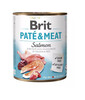 BRIT Pate&Meat salmon 800 g laša pastēte suņiem