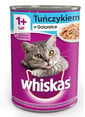 WHISKAS konservēta kaķu barība ar tunci 400 g