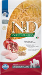 FARMINA N&D Ancestral Grain dog Adult Medium ar graudiem pieaugušiem vidējo un lielo šķirņu suņiem ar vistu un granātāboliem 2,5 kg