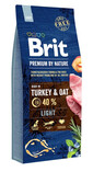 BRIT Premium By Nature Light Turkey and Oat  15 kg