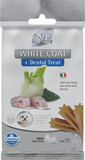 FARMINA N&D White Dental Treat Coat Sea bass Mini 60 g (7 szt) zobārstniecības gardumi mazo šķirņu suņiem