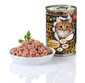 O'CANIS konservi kaķiem ar paipalu gaļu un lasi eļļā 400 g