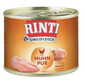 RINTI Singlefleisch ar vistas gaļu, vienproteīnu, sabalansēts, bagāts ar olbaltumvielām, bez graudaugiem 185 g