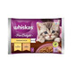 WHISKAS Pure Delight Junior putnu gaļas fritītes ar vistas un tītara gaļu 4x85g