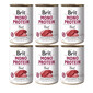 BRIT Mono Protein Beef 6x400 gmonoproteīnu pārtikas liellopu gaļa