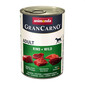 Animonda Grancarno Adult 400g konservi ar liellopu gaļu un brieža gaļu
