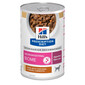 HILL'S Prescription Diet Canine Gastrointestinal Biome Digestive Care sautējums ar vistas gaļu un burkāniem 354 g konservi