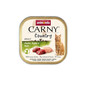 ANIMONDA Carny Country Adult Chicken&Veal&Vension 100 g vistas, teļa un cūkgaļas gaļa pieaugušiem kaķiem