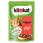 KITEKAT Liellopu gaļa mērcē 85 g pieaugušiem kaķiem