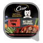 CESAR Natural Goodness 100 g paplāte ar liellopa gaļu, ar zaļajām pupiņām, burkāniem un ogām