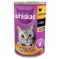 WHISKAS konservēta kaķu barība ar vistu 400 g