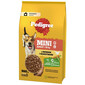 PEDIGREE Adult MINI 500g ar vistu un dārzeņiem, pilnvērtīga sausā barība mazo šķirņu suņiem