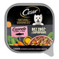 CESAR Natural Goodness mērces paplāte 100 g ar zivju eļļu bagātinātu lasi, spinātiem un burkāniem