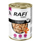 RAFI Classic Indyk i marchewka w sosie 1240 g mokra karma dla psów wszystkich ras