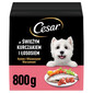 CESAR Adult z kurczakiem i łososiem 800g sucha karma dla psa