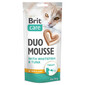 BRIT Care Cat Creamy Duo Mousse Whitefish and Tuna 4x14 g kremowy przysmak z białą rybą i tuńczykiem dla kotów