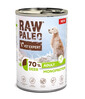 RAW PALEO Monoprotein Deer Adult 400g jelenina, mokra karma dla psów